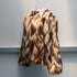 Short fox fur coat - ROUTINE FASHION